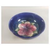 Moorcroft pottery "Hibiscus" bowl