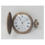 Antique 1913 Elgin full hunter pocket watch