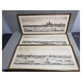 Bundle of vintage prints