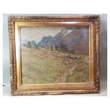Antique 1925 signed William Henry Singer Jr.