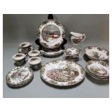 Vintage 24 piece set of Johnson Brothers "The