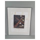 Signed etching "Tormento"