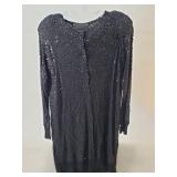 Vintage Donna Karan NY Essentials beaded dress