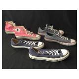 3 pairs of Converse Chuck Taylor All Star sneakers