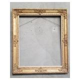 Vintage giltwood and gesso picture frame