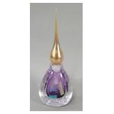 Roger Roland Mid century art glass perfume bottle