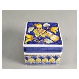 Baudinelli hand painted Italian majolica ceramic