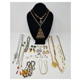 Vintage costume jewelry, E.L. Clements "Squaw
