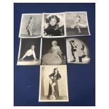 Lot of vintage Hollywood black-and-white photos