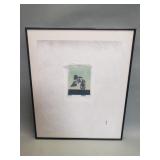 Signed Robert Mizono "Just In Time" print