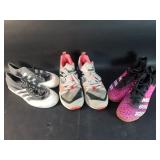 Group of tennis shoes