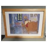 Vincent Van Gogh "Bedroom At Arles" poster print