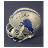 Detroit Lions signed Barry Sanders helmet