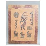 Southwest style Cleo Teissedre mixed media
