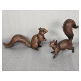 Mid Century Anthony Freeman ceramic squirrels