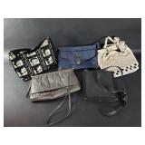 Group of designers style womens purses