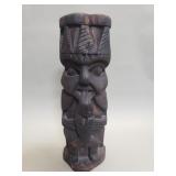 Vintage Huari carved wood figure from Peru