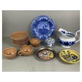 Group of miscellaneous China some hand painted