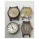 4 vintage watches