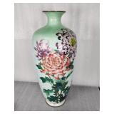 Vintage Japanese cloisonne tall vase