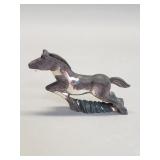 Vintage Christofle silver plate horse figurine