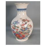 Vintage Japanese hand painted ceramic case