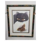 1994 JS Perry offset lithograph "Eye to Eye"