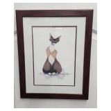 2002 Giclee by JS Perry "Snowshoe" print