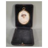 Antique signed Rowell (1923) oil painting on