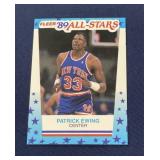 1989 Fleer Patrick Ewing sticker card