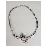 Sterling silver necklace "Love and Luck"