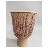 Vintage studio pottery brutalist vase