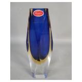 Murano glass vase