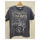 Vintage Y2K "Affliction" style streetwear shirt