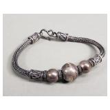Sterling silver bracelet