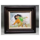 Ana Maria Pecanins Viento oil/canvas