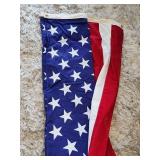 Vintage 50 star Valley Forge American Flag