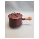 Vintage Dansk sauce pot with lid