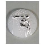 Salvador Dali .999 sterling silver 1984 Olympic