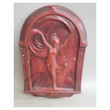 Art Nouveau chalk plaque
