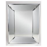 Rectangle beveled edge accent mirror
