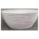 Coral-style ceramic coffee table