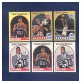 Lot of 1989 NBA Hoops basketball cards