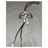 Vintage signed Jonathan Beyuka Zuni silver and