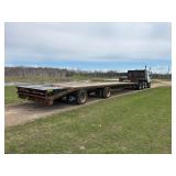 2007 53ft step deck w/ ramps