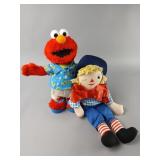Elmo Plush Toy and Rag Doll Pair