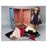 Ideal Doll VT-18 with Trunk and Clothing
