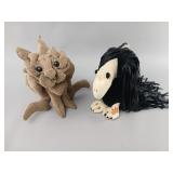 Plush Vulture and Gargoyle