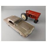 Two Vintage Metal Vehicles