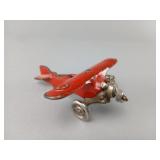 A.C. Williams Miniature Cast Iron Airplane